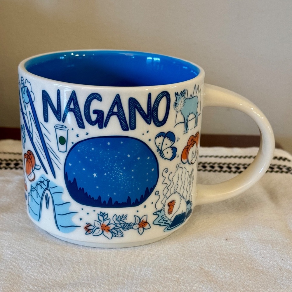 Starbucks 2021 Nagano Japan Been There Series Across the Globe 414ml Coffee Mug